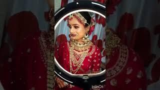 INDIAN BRIDAL MAKEUP  [KOMAL BEAUTY PARLOUR] #like #share #subscribe #shorts #ytshortsindia #ytshor