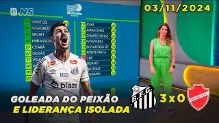 Esporte Espetacular | Santos 3x0 Vila Nova | MATÉRIA COMPLETA | 30/11/2024