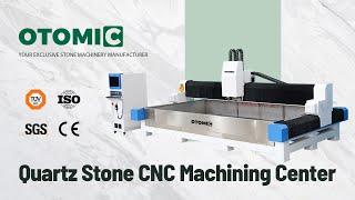 Otomic Quartz Stone CNC Machining Center for Engraving Marble & Granite & Quartz