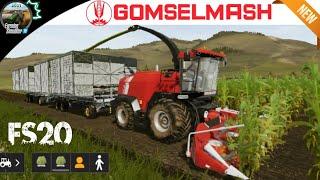 Farming simulator 20 |GomselMash Fs 8060 /Forage Harvester Mods 