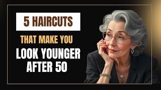 5 Haircuts that make you LOOK YOUNGER after 50! Elderly Pathways