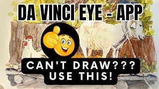 Da Vinci Eye, A Guilt-Free Drawing Tool that makes my life easier. #kariwaltz #howtodraw #artbykari