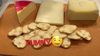 SIMPLE HEALTHY CHEESE CRACKERS FOR QUICK SNACKS | COMBOS SNACKS | Arlyn Aquino Vlog