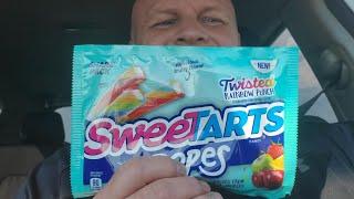 Sweet Tarts Ropes Twisted Rainbow  Punch Taste Test Review