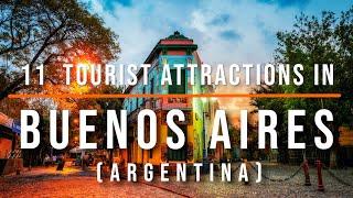 11  Tourist Attractions in Buenos Aires, Argentina | Travel Video | Travel Guide | SKY Travel