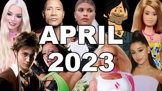 what you missed in april 2023 ️ (april 2023 pop culture recap)