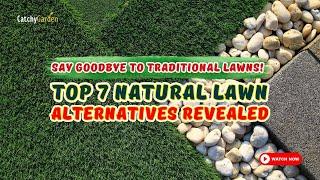 SAY GOODBYE to Traditional Lawns!  7 NATURAL Lawn Alternatives Revealed! // Gardening Ideas