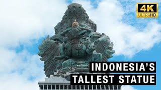 Most Famous Park in Indonesia - Garuda Wisnu Kencana Cultural Park GWK Bali Walk [4K 60fps ASMR]