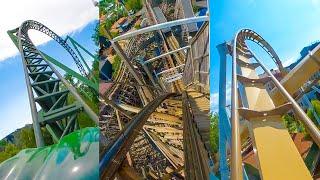 Every Roller Coaster At Liseberg Front Seat and Back Seat POVs