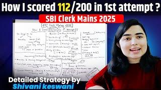 SBI Clerk 2025 • Mains Strategy by Shivani keswani