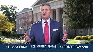 Lawyers Marylanders Know, Like & Trust | Lawyer TV Commercial | Rice, Murtha, Psoras Injury Lawyers