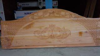 Attractive Wooden Bed Final Carving Design By Planet Interioz Suk Tv team Most Carving Bed Making