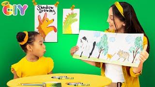 Super Easy Animal Drawings with Shadows!