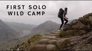 First Solo Wild Camp (plus kit talk-through) - SNOWDONIA