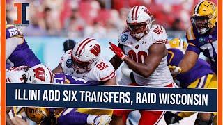 Illini add six transfers, raid Wisconsin defense | Illini Inquirer Podcast