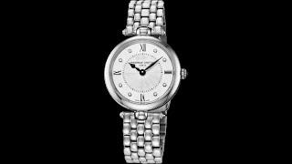 FREDERIQUE CONSTANT ART DECO DIAMOND SILVER DIAL LADIES FC-200MPWD2AR6B