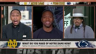 Notre Dame is BUILT DIFFERENT!  - Stephen A. DEFENDS the Fighting Irish vs. Cam Newton | First take