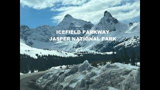 ICE FIELD PARKWAY (PART-2) AT JASPER NATIONAL PARK - ONE OF THE MOST SCENIC HIGHWAY IN THE WORLD