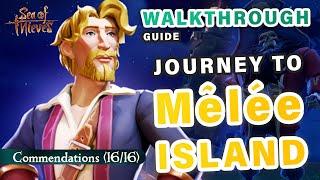 Journey to Melee Island | Tall Tale Walkthrough Guide + All Commendations ► Sea of Thieves