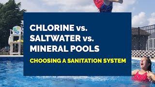 Chlorine vs. Saltwater vs. Mineral Swimming Pools