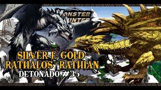 Monster Hunter Freedom Unite #35 - Silver Rathalos, Gold Rathian - Detonado