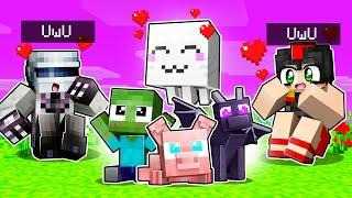 Paso Minecraft pero TODO ES KAWAII UWU  INVICTOR y ELMAYO97