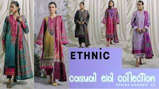 Ethnic Eid Collection'22 || Ethnic new summer Unstitch collection 2022