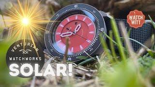 Solar Powered Titanium Field Watch: Venturian Wildsider Unboxing