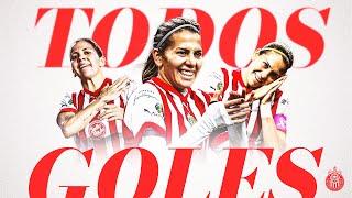 LOS 100 GOLES DE ALICIA CERVANTES CON CHIVAS FEMENIL  #100VECESCERVANTES