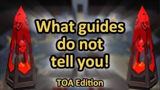 Things I wish I knew before starting TOA. Completionist Series ep 12 (group ironman)