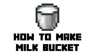 Minecraft: How to Make Milk Bucket