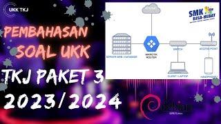 Pembahasan UKK TKJ Paket 3 Tahun 2023/2024 || VLSM Wordpress Database VirtualBox