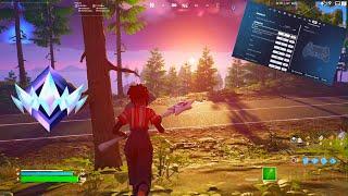 PS5 Fortnite Chapter 5 Season 2 RANKED Gameplay + NEW Best Chapter 5 Fortnite Controller Settings