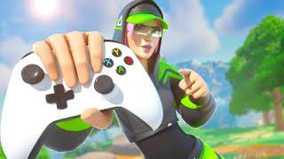 Ich spiele ein *XBOX CONTROLLER* zum ERSTEN MAL in FORTNITE! 