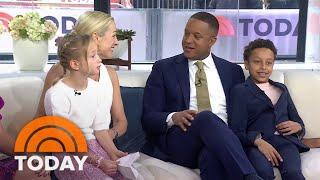 Craig Melvin's family surprises him on 1st day as TODAY co-anchor