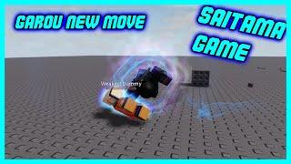 Roblox Saitama Game Garou New Move