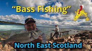 Fishing for Bass with the Bombarda Aberdeenshire 