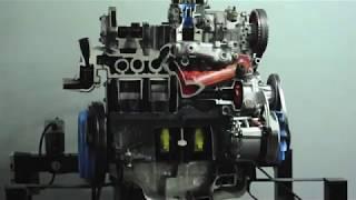 Motor en Corte - Funcionamiento Motor 4 Tiempos