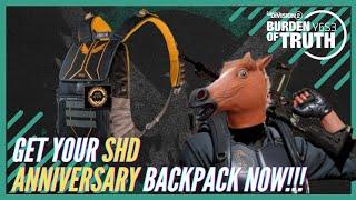 The Division 2 | Get your SHD Anniversary Backpack Skin Now!!!