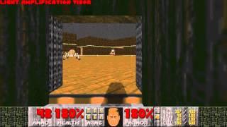 Doom II: Hell on Earth - Map10: Refueling Base (Ultra-Violence, 100% Kills, 100% Secrets)