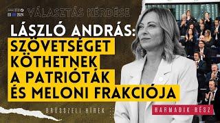 Szövetséget kötnek a Patrióták Meloni frakciójával? - interjú László András fideszes EP-képviselővel