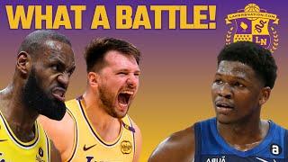 Lakers Wolves Game 2: Series TIED!