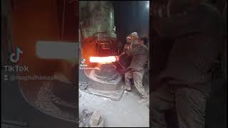 Heavy weight 185 kg forging making by hamza mughal 
