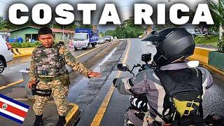 ASI es CRUZAR la FRONTERA a COSTA RICA  / TRIPLTEK / Cap 121 / USHUAIA a ALASKA en MOTO