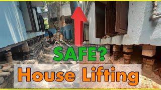 House lifting in chennai | 4' lifting of Load bearing building | Deekshi Homes