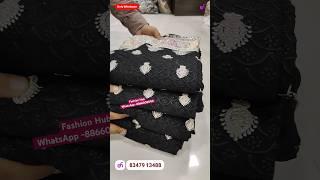 Black Special Heavy Suits | A1 Dresses Surat | Wholesale Dress Material Surat #Suits #heavysuit