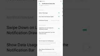 How to set notification settings in Oppo