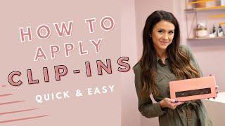 HOW TO APPLY CLIP IN EXTENSIONS (Step by Step guide) | Myextensions