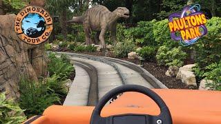 Dinosaur Tour Co. On Ride at Paultons Park Home of Peppa Pig World (Oct 2020) [4K]