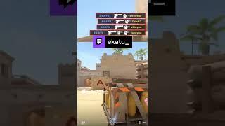 Desert Eagle ACE on Mirage  ekatu  on #Twitch #kick #cs2clips #gaming